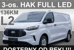 Ford Transit Transit Custom L2 136KM Hak Full LEd Kamera Czujniki Dostępny od ręki