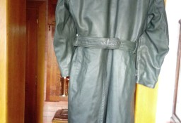 płaszcz skórzany wojskowy niemiecki oficerski na podpince oficerski ss gestapo 