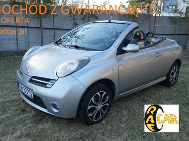Nissan Micra IV Kabriolet, zarejestrowany, ubezpieczony. Gwarancja. Polecam !!!-1