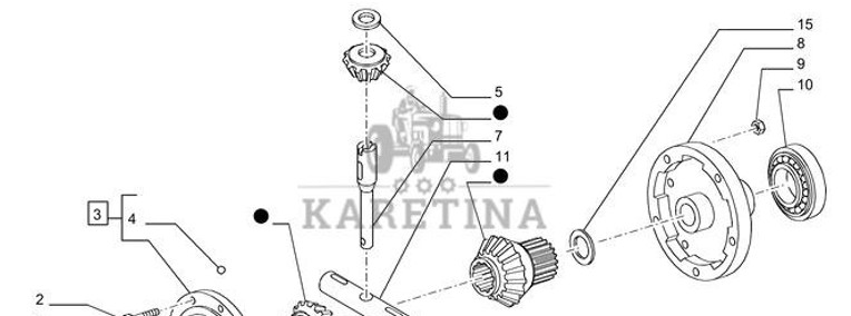 New Holland T6010 Obudowa 5191913-1