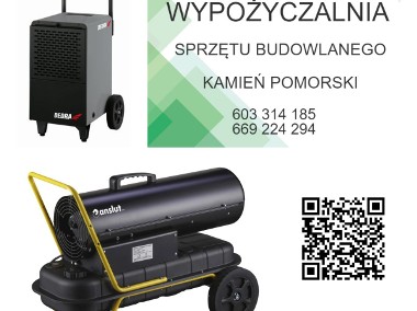 BUDOWLANY OSUSZACZ POWIETRZA. Nagrzewnica olejowa. WYNAJEM. Wypożyczalnia. -1