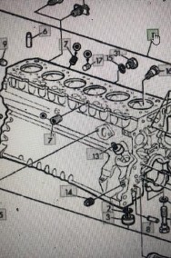 John Deere 6359D , R80725 , RE25591 - Blok Cylindrów - 6359DL007-2