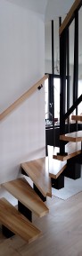 Nowoczesne schody samonośne Loft |Na konstrukcji metalowej| Opole-4