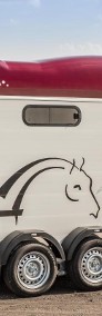 Przyczepa do koni koniara koniowóz Nowość Debon Cheval liberte Gold III 3 wózek do koni transport zwierząt owiec bydła kóz krów byków ...-3