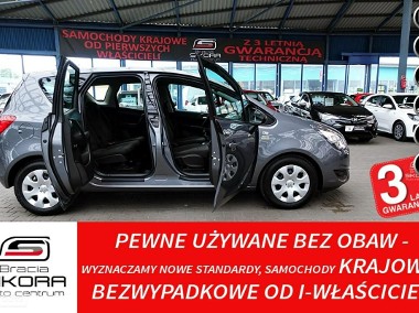Opel Meriva B 1,4 16V 101KM 3Lata GWARANCJA. I-wł Kraj Bezwypad Czujniki parkowani-1