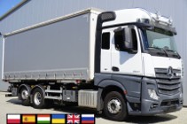 Mercedes-Benz Actros 2540 6×2 / 90 tys. km! / Firanka 18 EPAL_254269