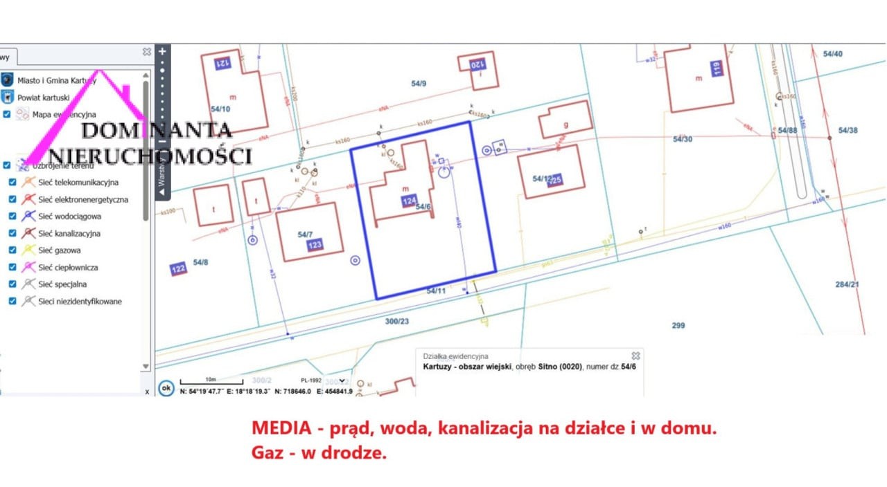 Działka z murowanym domem nad jeziorem Sitno - Widok 4