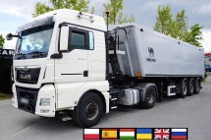 MAN TGX 18.470 / 4x4 / ciągnik siodłowy + wywrotka Wielton NW-3 / 45 m3_254367