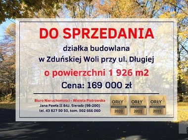 Działka  Zduńska Wola-1