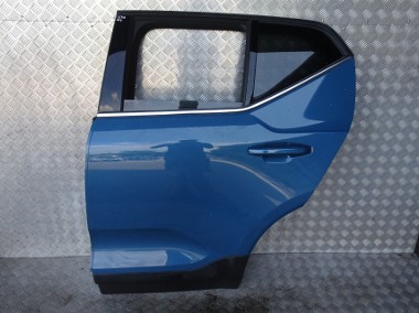 VOLVO XC40 DRZWI TYLNE LEWE KOMPLETNE LAKIER 734 FJORD BLUE LIFT 2022R-1