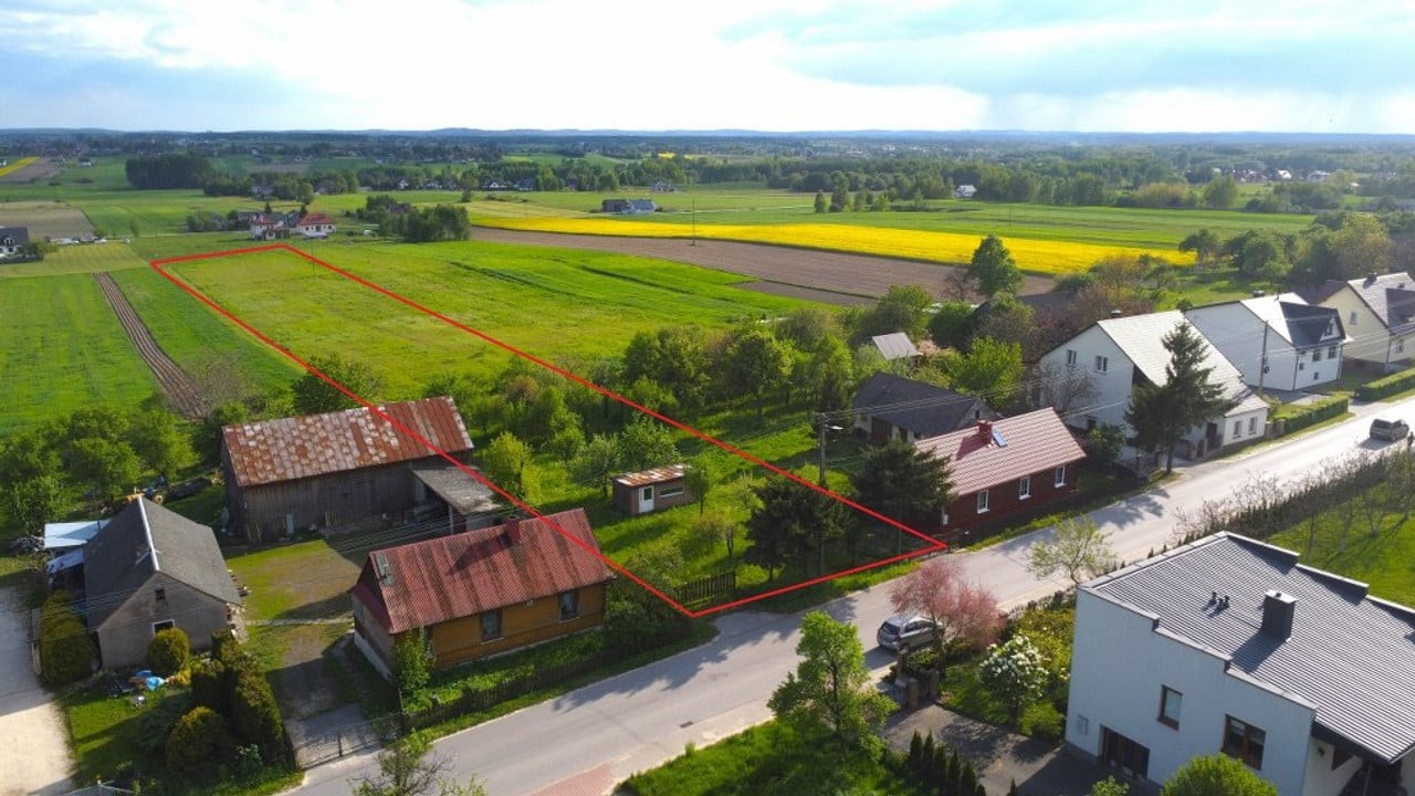 Działka Oblęgór - 4608 m² – pohled 2