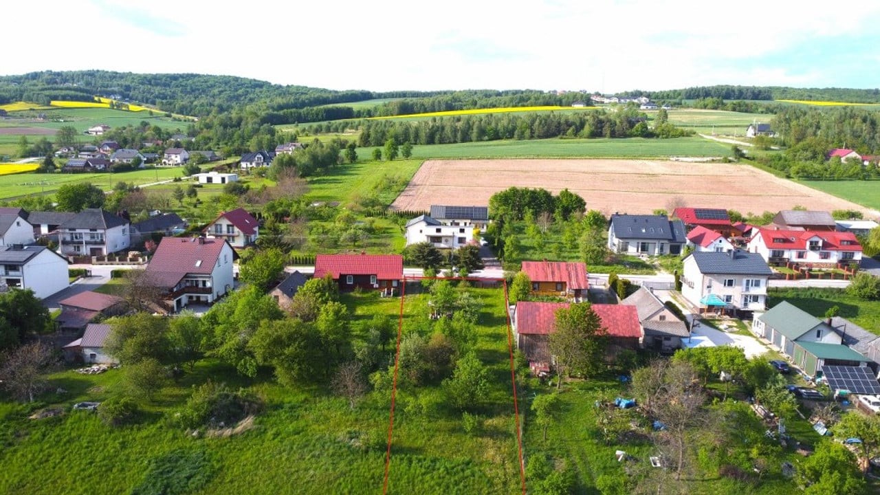 Działka Oblęgór - 4608 m² – pohled 3