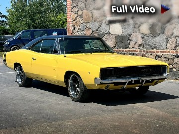 Dodge Charger I DODGE CHARGER 1968 POSZUKIWANA II GENERACJA 383 BIG BLOCK KLIMA