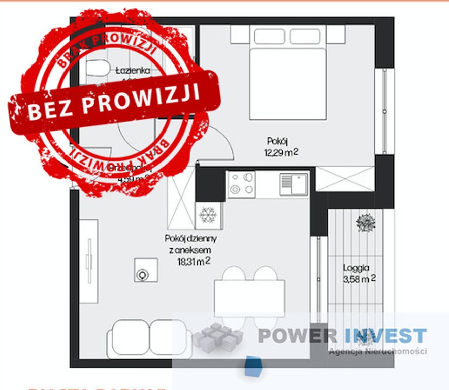 Atrakcyjne mieszkanie 2 pok | osiedle Piastów
