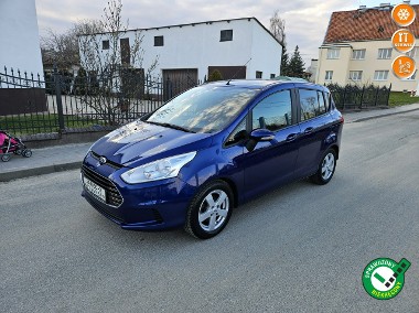 Ford B-MAX Opłacony Zdrowy Zadbany Serwisowany Klima Alu 1 WŁ po Serwisie-1