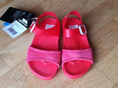 Sandały dziecięce czerwone rozmiar 24 wkładka 15,5cm-1