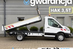 Ford Transit Wywrotka 3.20m Bliźniaki Hak: 3.5t 165KM 49.700km /www.auto-hit.com/