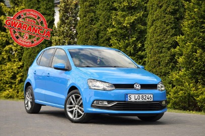 Volkswagen Polo V 1.4TDI(105KM)*Lounge*Xenon*Led*Duża Navi*Klimatronik*2xParkt*Alu16"A