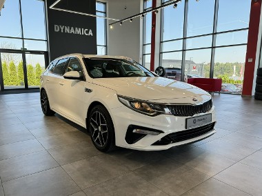 Kia Optima IV SW 1.6T-GDI 180KM DCT 2019 r., salon PL, 107tys.km przebiegu-1