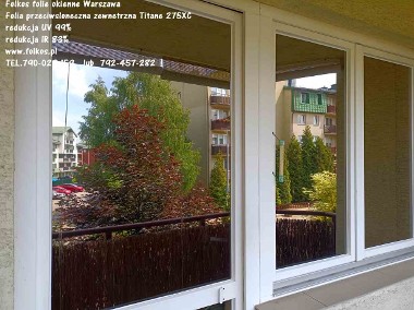 Folie przeciwsłoneczne na drzwi i okna Warszawa- Folie UV i IR oklejamy okna-1