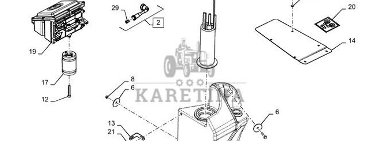 New Holland T6090 T6070 Płyta 84493878-1