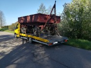 Transport owijarek Kałuszyn przewóz opryskiwaczy Kałuszyn laweta