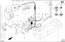 Claas Lexion 600 MONITOR 0000151203 (Monitor; outback gps układ kierowniczy)