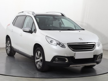 Peugeot 2008 , Salon Polska, Serwis ASO, Skóra, Navi, Klimatronic,-1