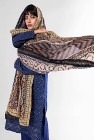 Indyjska chusta dupatta hidżab hijab szal boho orient hippie pareo turban