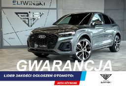 Audi Q5 III Sportback 50TFSIe 300PS 4x4 S-Line Virtual Matrix Kamery 360 Rolety