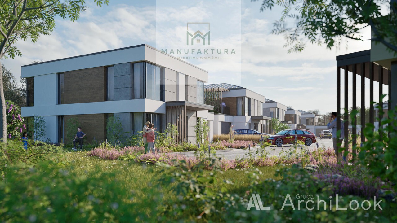 DOM PREMIUM 160 m² pompa ciepła + rekuperacja. Brzeg. Lokalizacja TOP