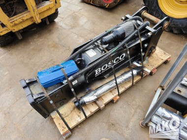 NOWY Młot hydrauliczny Bosco BSC100 861kg do koparki / Kompletny gotowy-1