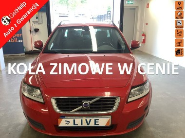 Volvo V50 II Wersja po liftingu, podgrzewane fotele, dodatkowe koła, hak, zadbany-1