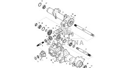 John Deere 960 - Wał napędowy CC133859 (Układ napędowy)