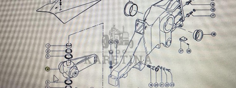 CLASS 00 0764 225 2/Claas-dżwignia ustawienia/Claas Lexion 580/750-730/560-540/600-1