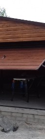 Garaż blaszany 4x10m drewnopodobny blaszak wiata altana schowek kolor-4
