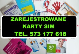Zarejestrowane karty SIM startery do telefonu REJESTRACJA KART