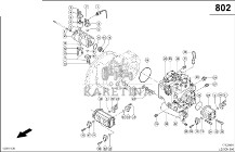 Claas Lexion 600 PODWÓJNA POMPA 0006832032 (Pompy hydrauliczne)