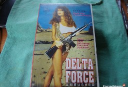 DELTA FORCE  ambushed ;   film  na VHS - w oryginał opakowaniu - 80 min 