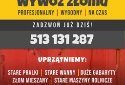 WYWÓZ ZŁOMU Białystok okolice.