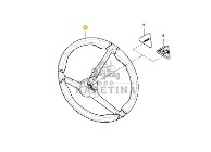 Fendt 828 Vario - kierownica koło kierownicy 931402070014