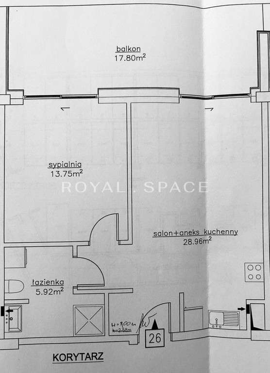 Przestronny apartament z loggią | Nova Dolna - Widok 4
