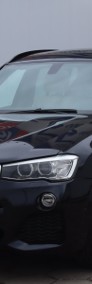 BMW X3 II (F25) , 190 KM, Automat, Skóra, Navi, Xenon, Bi-Xenon, Klimatronic,-3