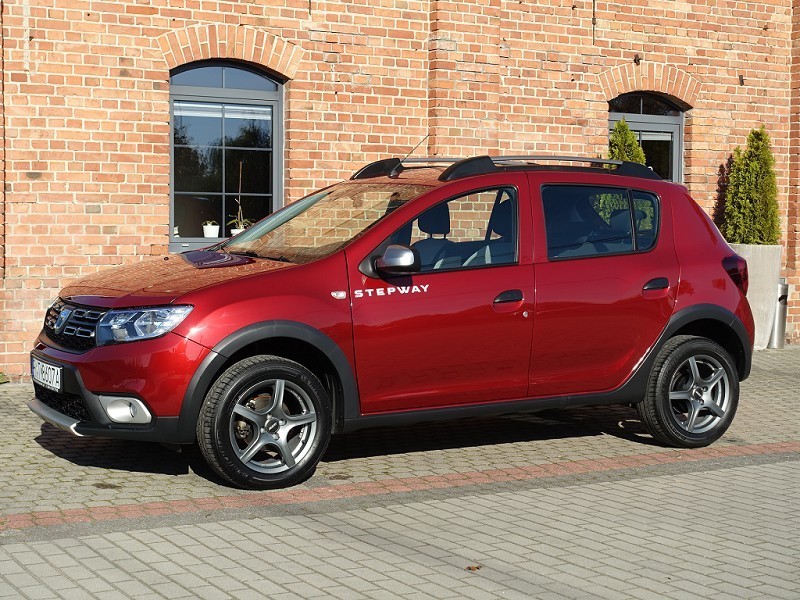 Dacia Sandero II Sandero Stepway 0.9 TCe 90KM Navi Kamera Alufelgi Tempomat Klima Zarejestrowany