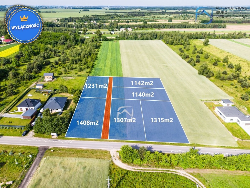 Kompleks działek budowlanych w Osówce, Niemce