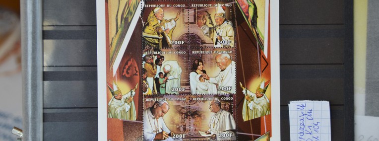 Papież Jan Paweł II Kongo (Brazzaville) III ** Wg Ks Chrostowskiego 316 ark 104-1