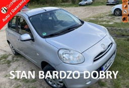 Nissan Micra IV Benzyna, klimatyzacja, dotykowa nawigacja, 8 airbag, isofix, el.szyb