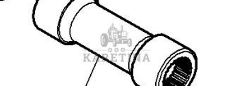 Massey Ferguson 5410 Tuleja Mechanizmu Różnicowego Skrzyni Biegów CZĘŚCI 4305888M1-1