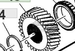 John Deere 8130 8230 8330 8430 8530 Bieg Koło Zębate Skrzyni Biegów IVT CZĘŚĆI R555132