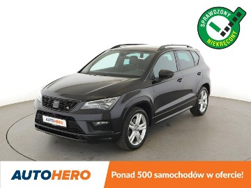 SEAT Ateca FR automat 190KM 4Drive alcantara PDC navi grzane fotele ACC virtual